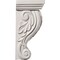 Ekena Millwork 7 1/8"W x 4 1/8"D x 8 1/4"H Forest Leaf Corbel COR07X04X08FO - alternate 2